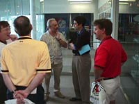 John Cafaro with Registry Members