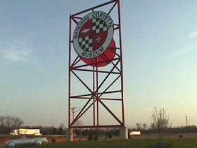 Approaching The NCM From Corvette Drive